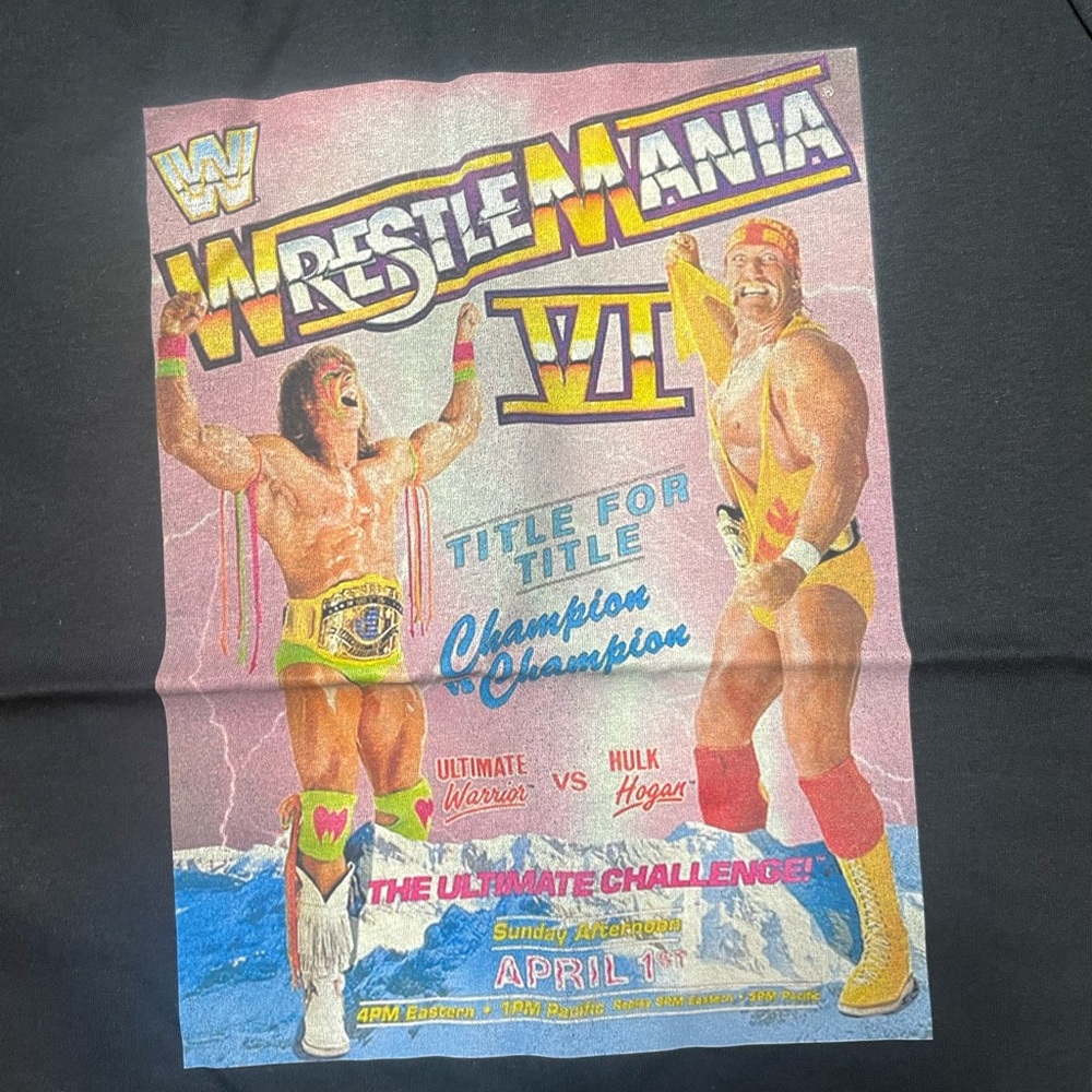 Wrestlemania T-shirt